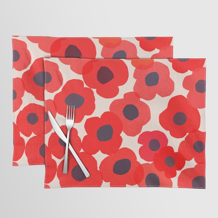 poppy 7 Placemat Gallery Image 1