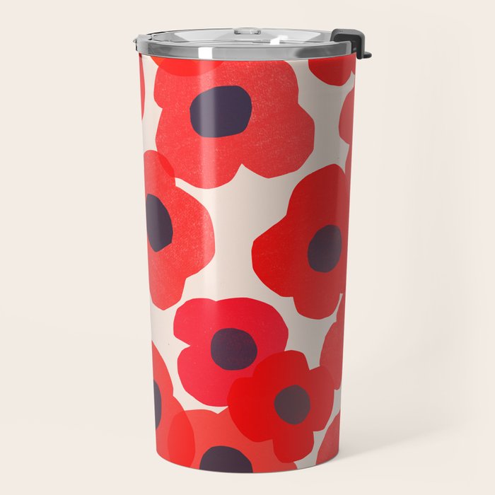 poppy 7 Travel Mug Gallery Image 2