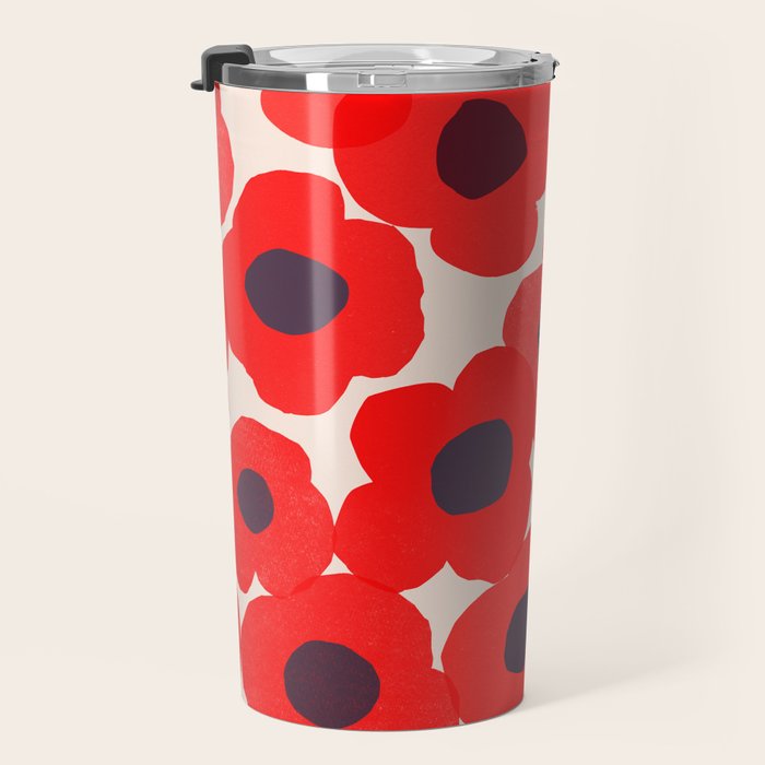 poppy 7 Travel Mug Gallery Image 3