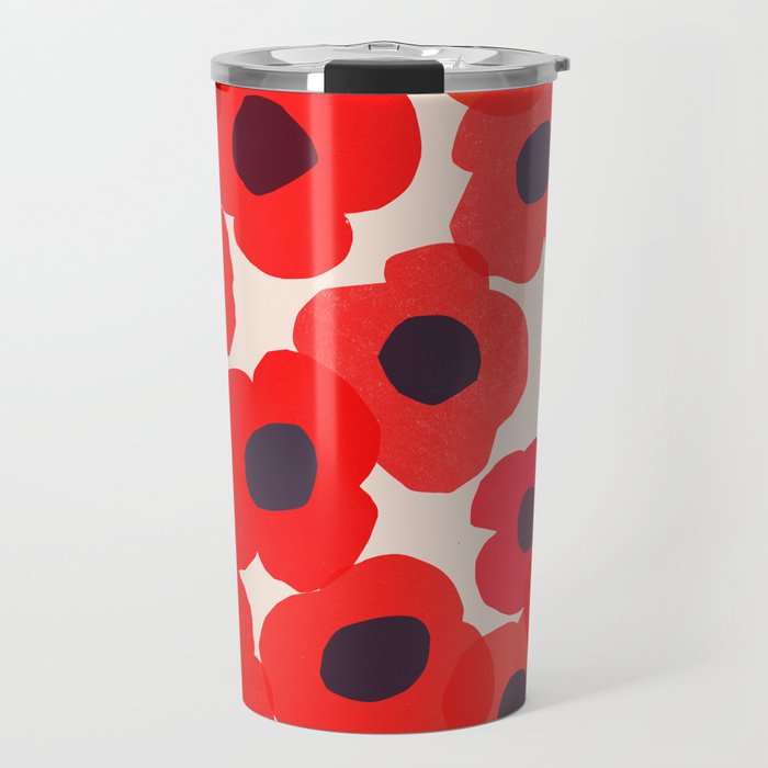 poppy 7 Travel Mug Gallery Image 1