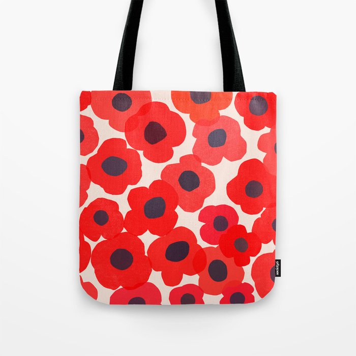 poppy 7 Tote Bag Gallery Image 1