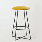 Geometric Triangles VIII Golden Yellow Stool Gallery Image 1