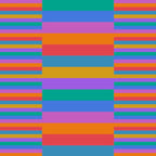 Mixed Stripes Pattern II Primary Rainbow Coffee Mug Gallery Image 2