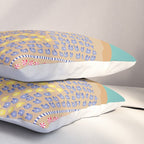 Bella / Beautiful Italy Beach Umbrellas - Aerial Italian Pillow Sham Gallery Image 3