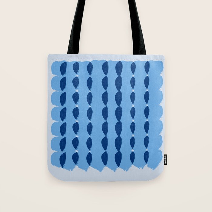 Plaits on Sky Blue  Tote Bag