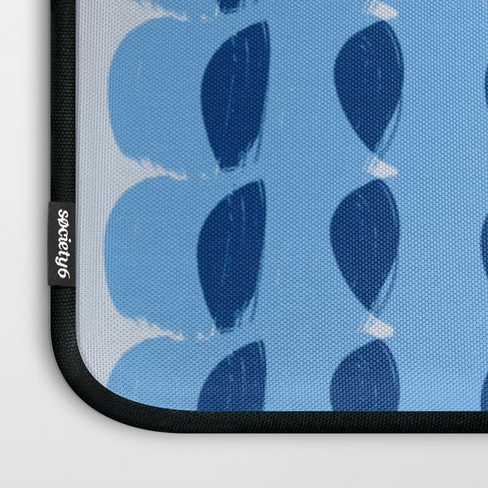 Plaits on Sky Blue  Laptop Sleeve Gallery Image 3
