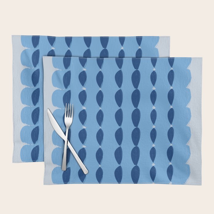 Plaits on Sky Blue  Placemat Gallery Image 1