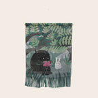 Another Quiet Spot (in Green) Wall Hanging Gallery Image 1