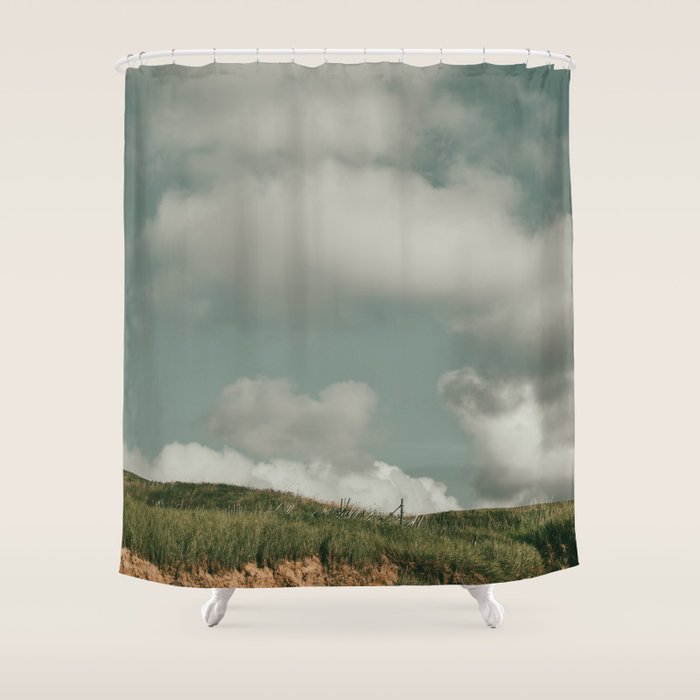 Summer Clouds Shower Curtain Gallery Image 1