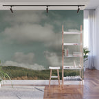 Summer Clouds Wall Mural Gallery Image 1