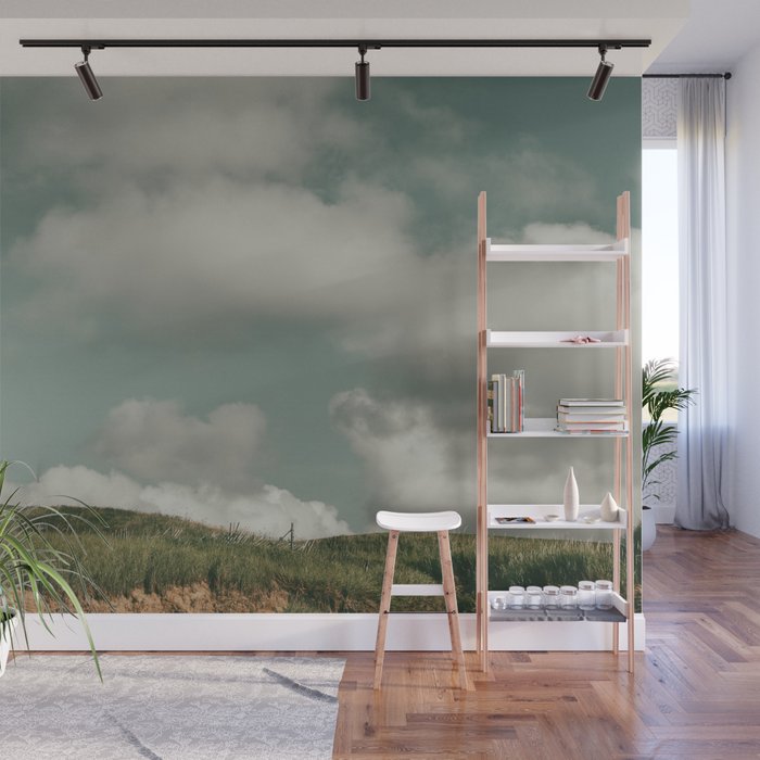 Summer Clouds Wall Mural Gallery Image 1