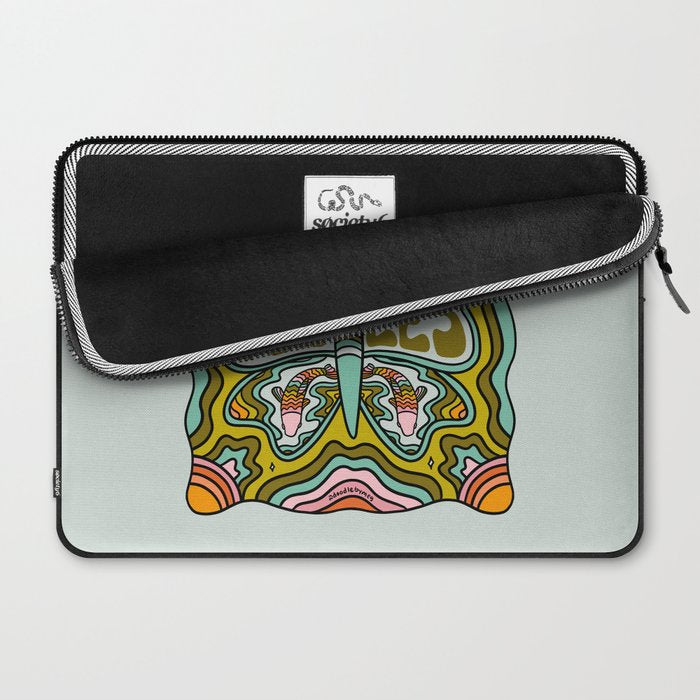 Pisces Butterfly Laptop Sleeve Gallery Image 2