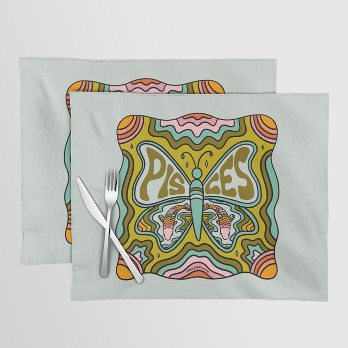 Pisces Butterfly Placemat Gallery Image 1