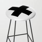 Black Swiss Cross  Stool Gallery Image 2