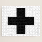 Black Swiss Cross  Jigsaw Puzzle Gallery Image 1