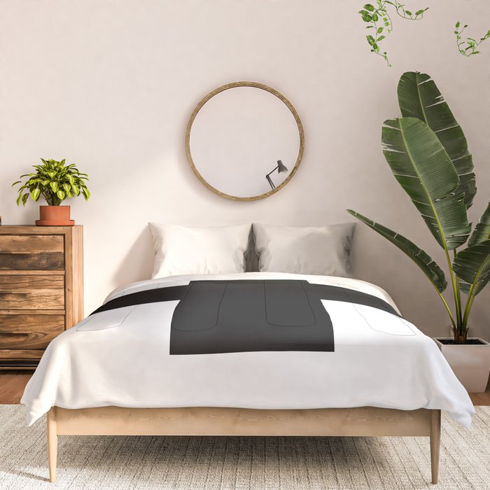 Black Swiss Cross  Comforter Gallery Image 3