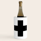 Black Swiss Cross  Wine Chiller Gallery Image 1