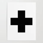 Black Swiss Cross  Poster Gallery Image 4