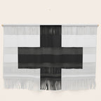 Black Swiss Cross  Wall Hanging Gallery Image 1