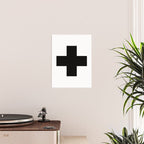 Black Swiss Cross  Poster Gallery Image 2