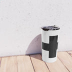 Black Swiss Cross  Travel Mug Gallery Image 4