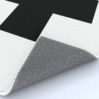 Black Swiss Cross  Rug Gallery Image 4