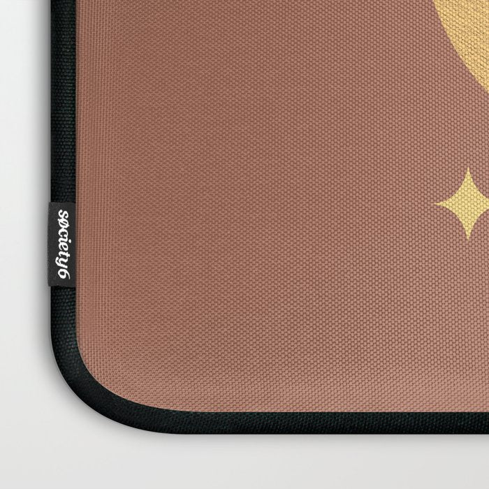 Moon Sparkle Gold - Celestial Laptop Sleeve Gallery Image 3