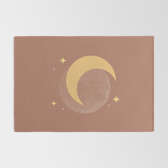 Moon Sparkle Gold - Celestial Rug Gallery Image 2