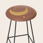 Moon Sparkle Gold - Celestial Stool Gallery Image 2