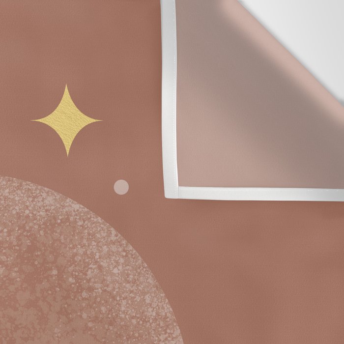 Moon Sparkle Gold - Celestial Wall Tapestry Gallery Image 3