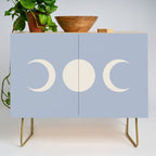 Moon Minimalism - Blue Credenza Gallery Image 1