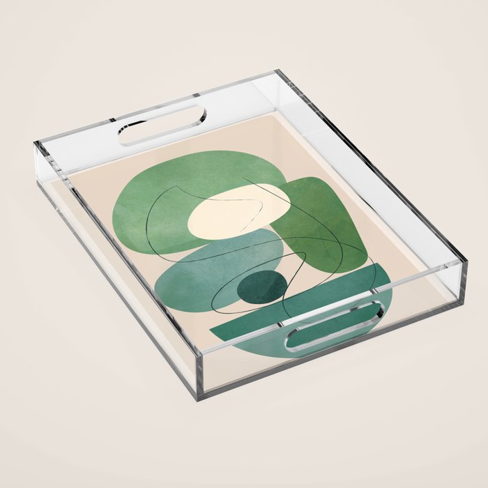 Floating Abstraction 7 Acrylic Tray Gallery Image 1