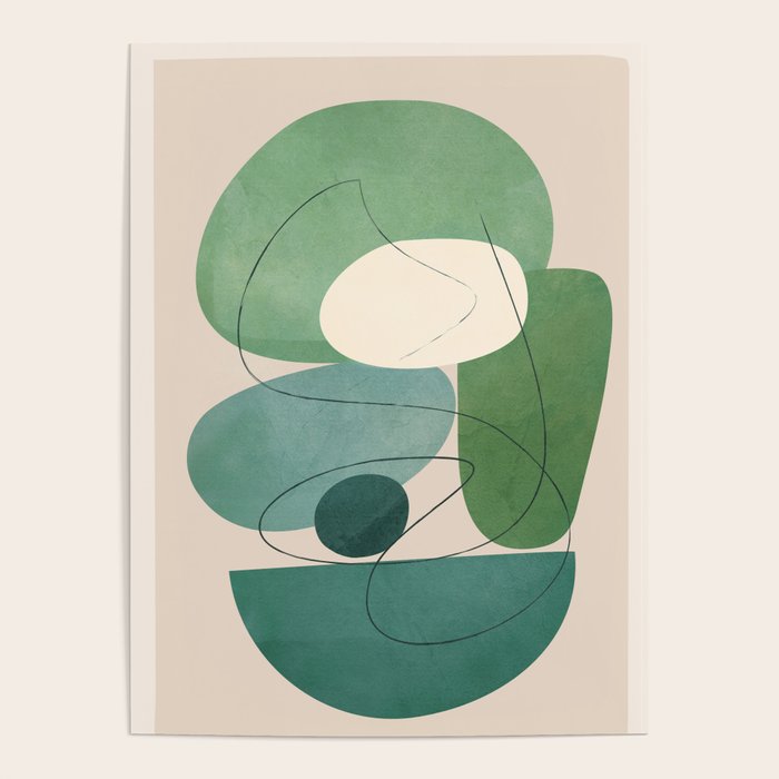 Floating Abstraction 7 Poster Gallery Image 4