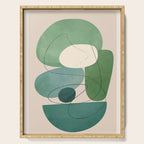 Floating Abstraction 7 Serving Tray Gallery Image 1