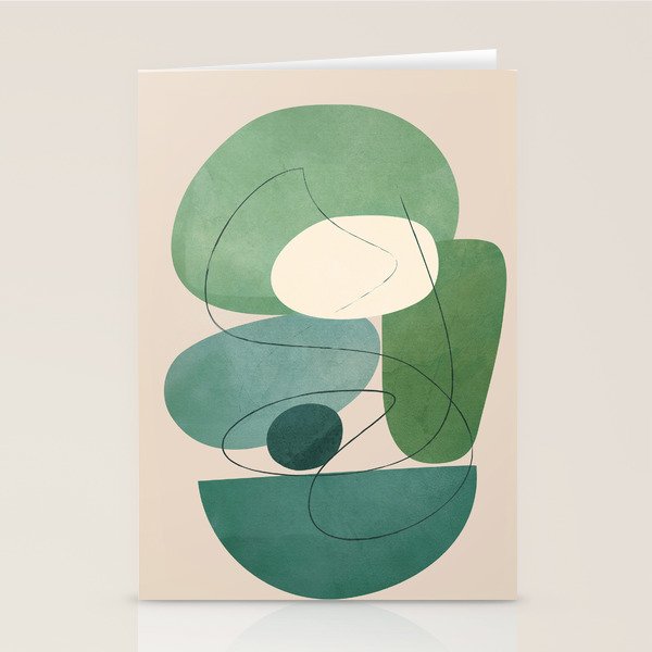 Floating Abstraction 7 Stationery Card Gallery Image 2
