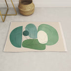 Floating Abstraction 7 Rug Gallery Image 1