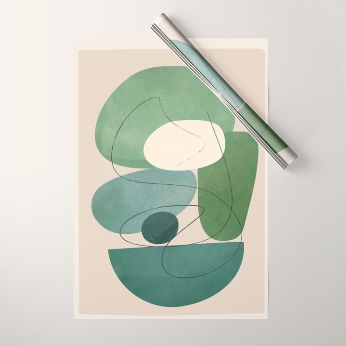 Floating Abstraction 7 Wrapping Paper Gallery Image 1