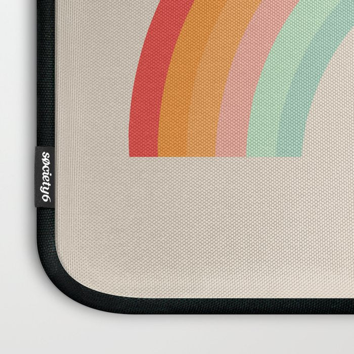 Vintage Rainbow Laptop Sleeve Gallery Image 3