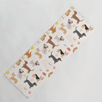 Cute Dog Pattern Yoga Mat Gallery Image 1