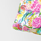Neon Summer Floral (Smaller Print size) Pillow Sham Gallery Image 4