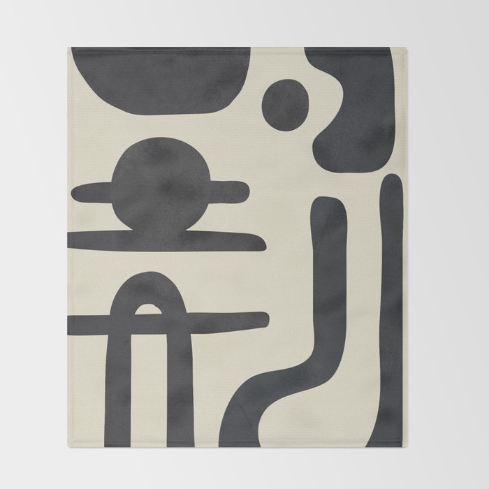 Abstract Colorful Setting 9 Throw Blanket Gallery Image 2