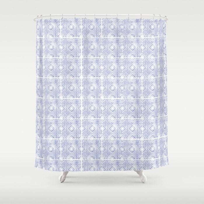 Mosaic Tiles Shower Curtain Gallery Image 1
