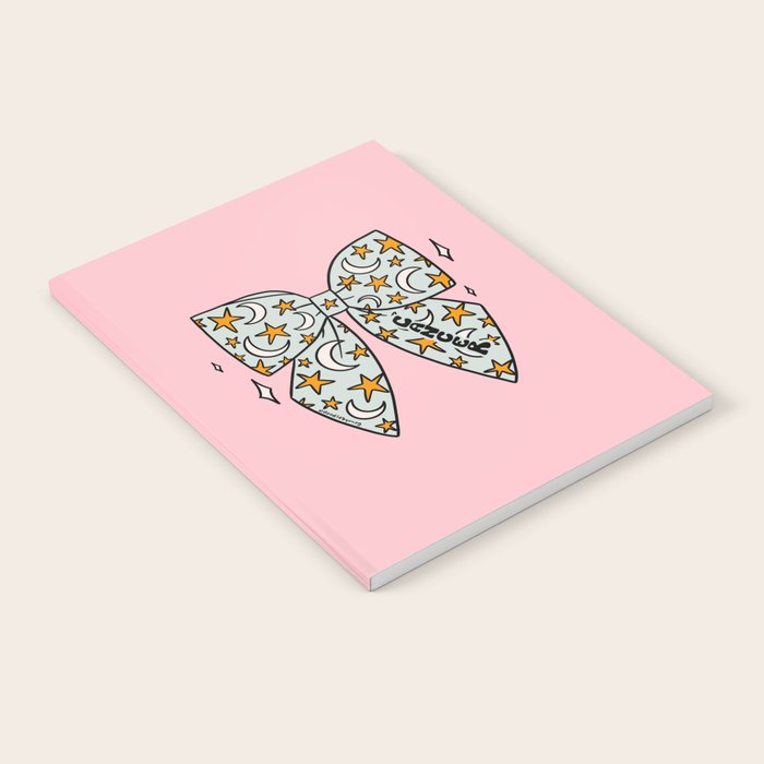 Cancer Zodiac Bow Notebook Gallery Image 1