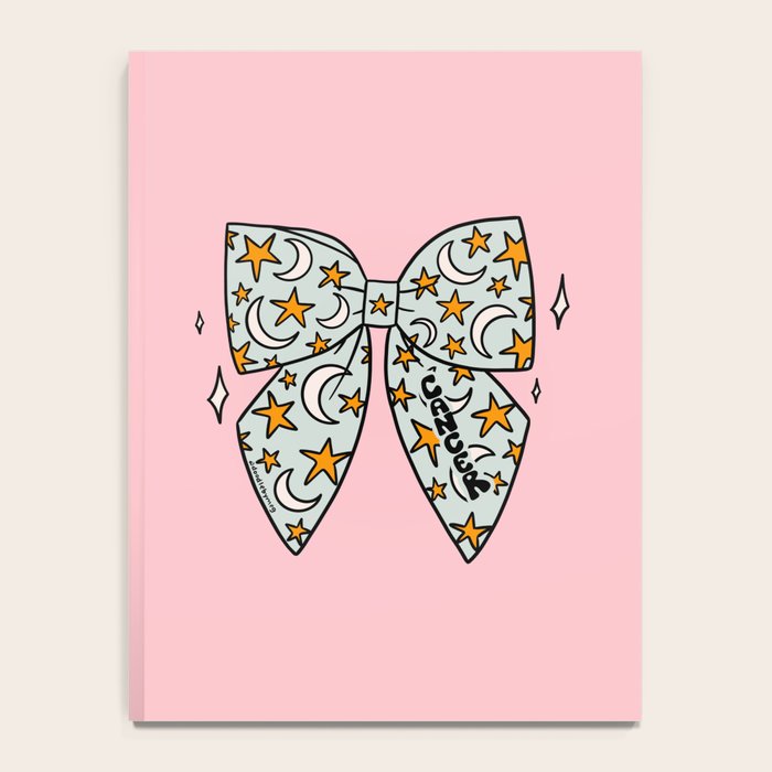 Cancer Zodiac Bow Notebook Gallery Image 4