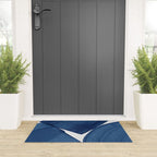 Modern Painting Blue II, Blue Abstract Welcome Mat Gallery Image 3