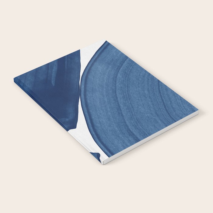 Modern Painting Blue II, Blue Abstract Notebook Gallery Image 2