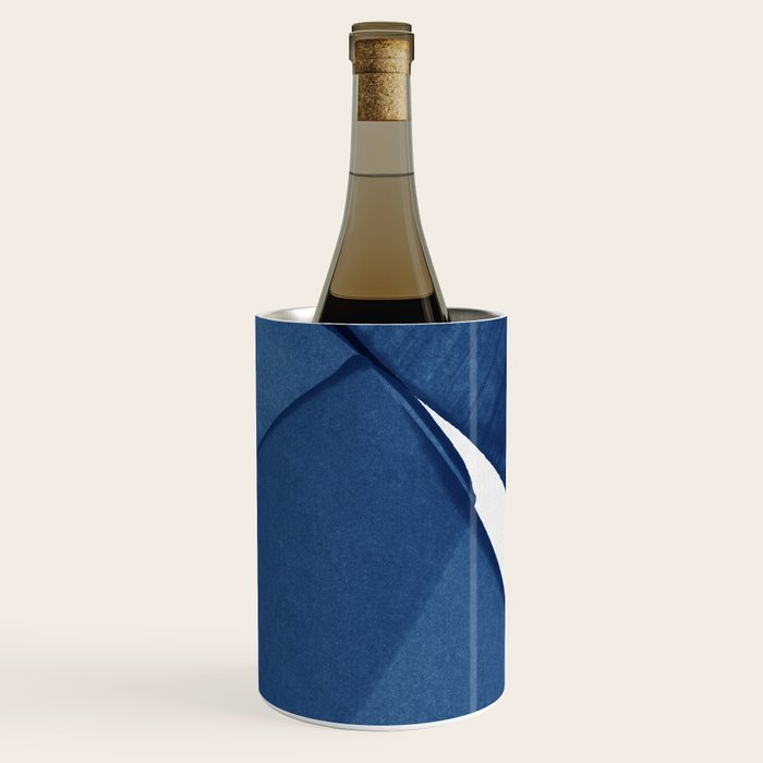 Modern Painting Blue II, Blue Abstract Wine Chiller Gallery Image 2
