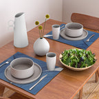 Modern Painting Blue II, Blue Abstract Placemat Gallery Image 2