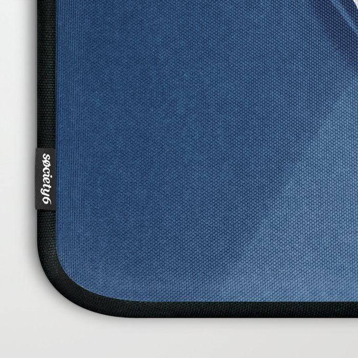 Modern Painting Blue II, Blue Abstract Laptop Sleeve Gallery Image 3