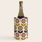 Mid Mod Flowers Wine Chiller Gallery Image 1